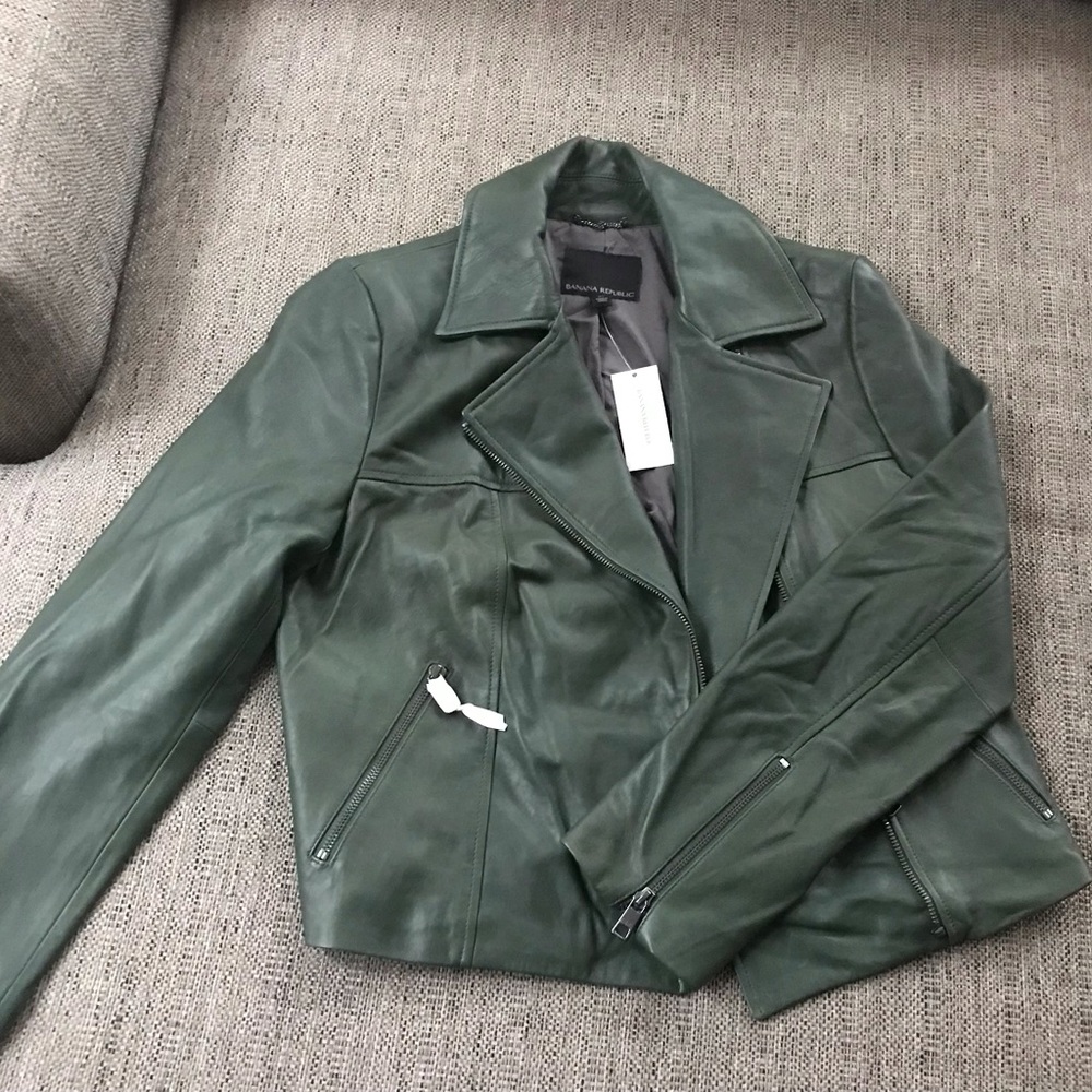 Banana Republic Biker Jacket. Dropped Price! Give me your best OFFER❗️